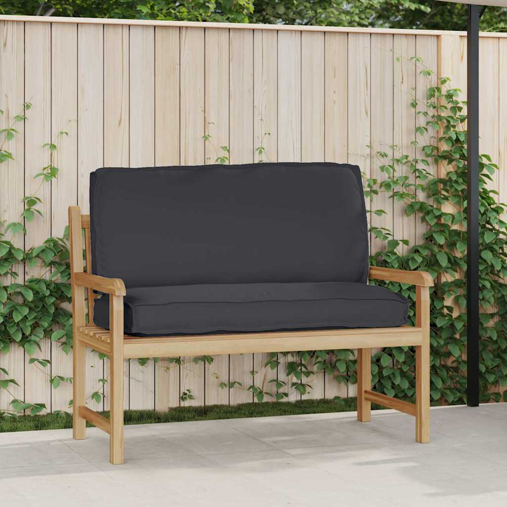 vidaXL Pallet Kissen für geeignet für Sitz / Rückenlehne Schwarz