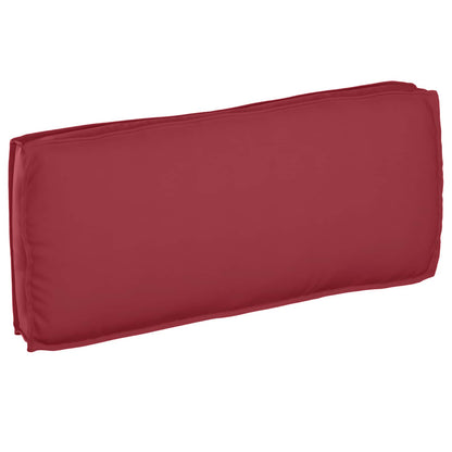 vidaXL Kissen Weinrot 120 x 50 x 12 cm Oxford-Stoff