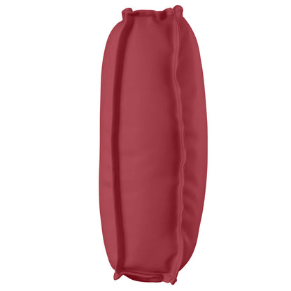 vidaXL Kissen Weinrot 120 x 50 x 12 cm Oxford-Stoff