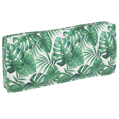 vidaXL Kissen Blatt Blattmuster 120 x 50 x 12 cm Oxford-Stoff