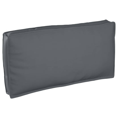 vidaXL Coussin anthracite 120 x 60 x 12 cm Tissu Oxford