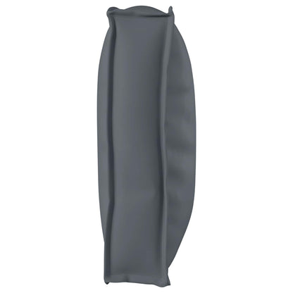 vidaXL Coussin anthracite 120 x 60 x 12 cm Tissu Oxford