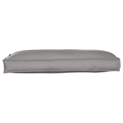 Kissen Grau 120 x 60 x 12 cm Oxford-Stoff