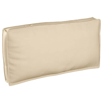 Kissen Beige 120 x 60 x 12 cm Oxford-Stoff