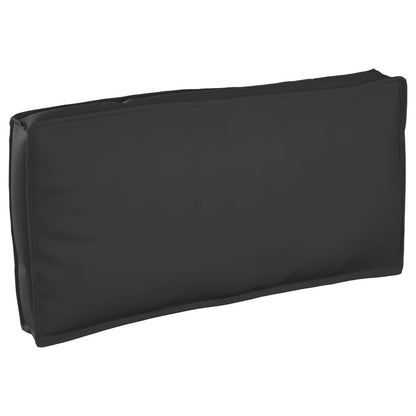 vidaXL Palettenkissen für Sitzfläche / Rückenlehne mit Kissen Schwarz