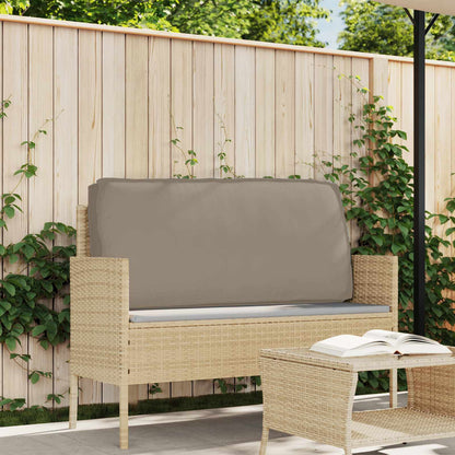 vidaXL Palettenkissen für Sitzfläche / Rückenlehne mit Kissen Taupe