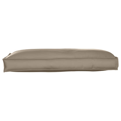 vidaXL Palettenkissen für Sitzfläche / Rückenlehne mit Kissen Taupe