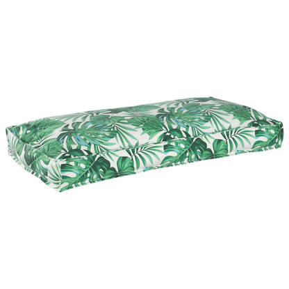 Kissen Blatt Blattmuster 80 x 80 x 52 cm Oxford-Stoff