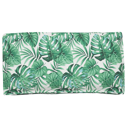 vidaXL Kissen Blatt Blattmuster 80 x 80 x 52 cm Oxford-Stoff