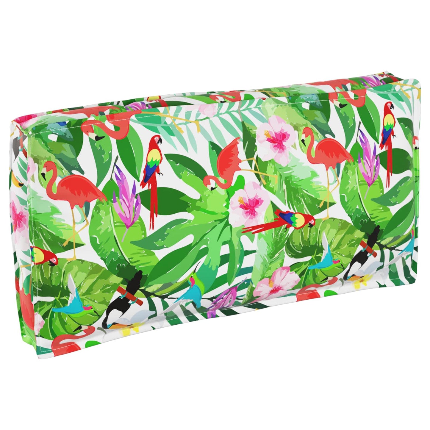 vidaXL Palettenkissen für Sitzfläche / Rückenlehne Floral Mehrfarbig