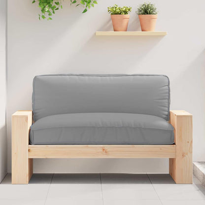 vidaXL Kissen Grau 120 x 80 x 12 cm Oxford-Stoff