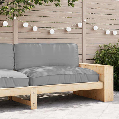 vidaXL Kissen Grau 120 x 80 x 12 cm Oxford-Stoff