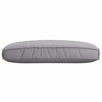 vidaXL Kissen Grau 120 x 80 x 12 cm Oxford-Stoff