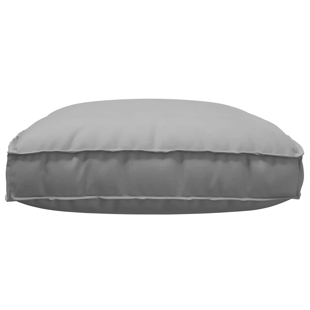 vidaXL Kissen Grau 120 x 80 x 12 cm Oxford-Stoff