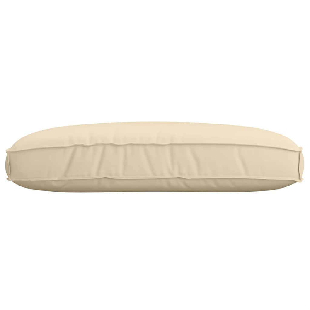 vidaXL Kissen Beige 120 x 80 x 12 cm Oxford-Stoff