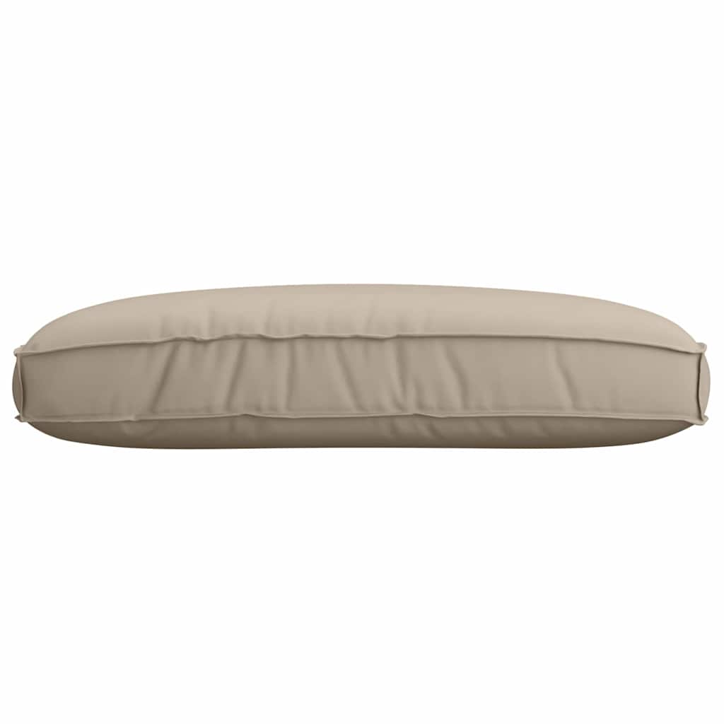 vidaXL Kissen Taupe 120 x 80 x 12 cm Oxford-Stoff