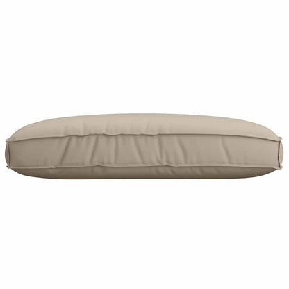 vidaXL Kissen Taupe 120 x 80 x 12 cm Oxford-Stoff