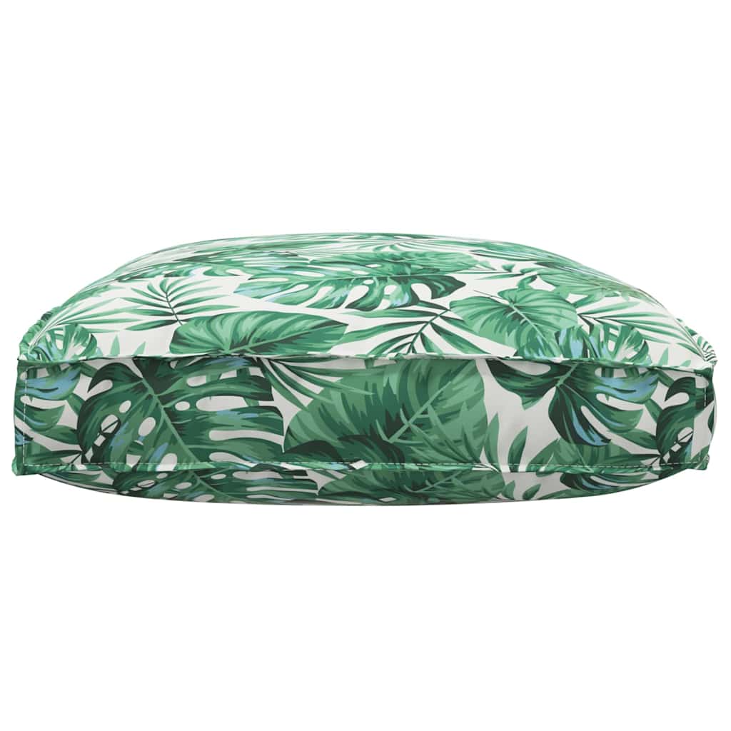 Kissen Blatt Blattmuster 120 x 80 x 12 cm Oxford-Stoff