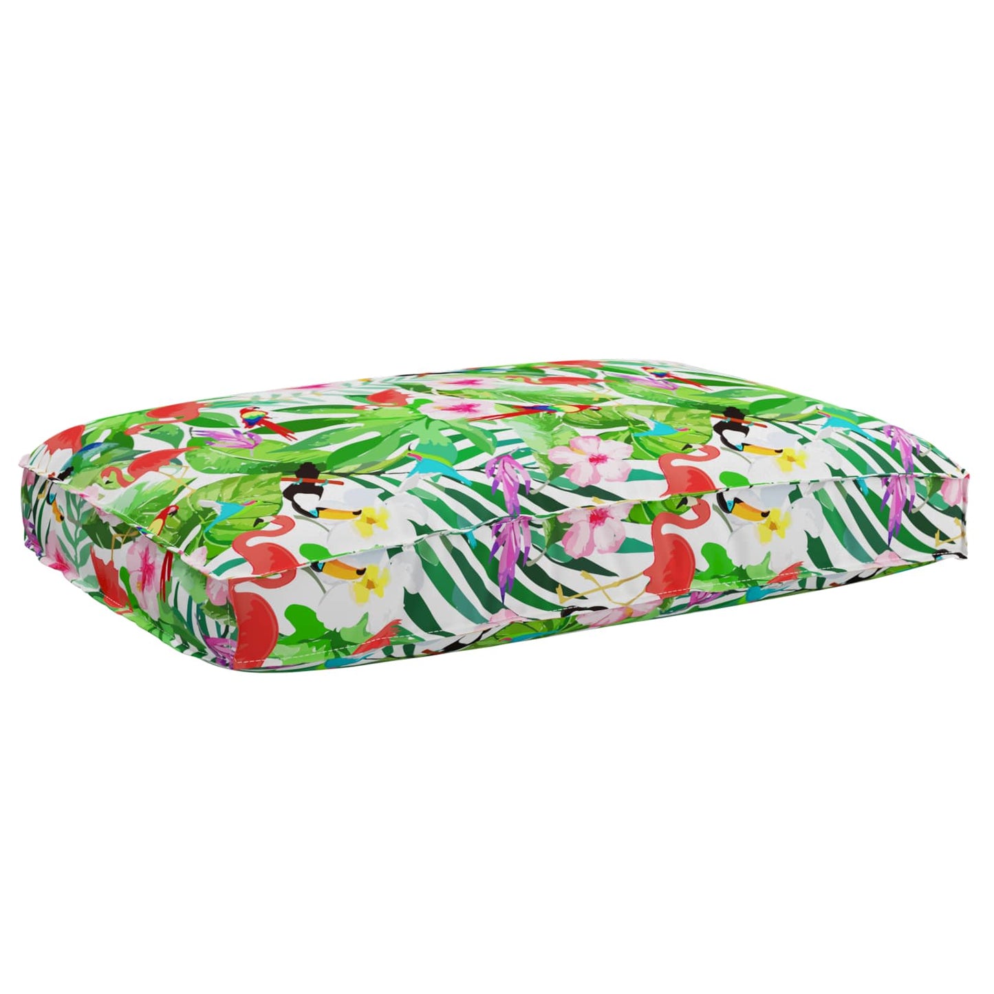 vidaXL Kissen Floral Mehrfarbig 120 x 80 x 12 cm Oxford-Stoff