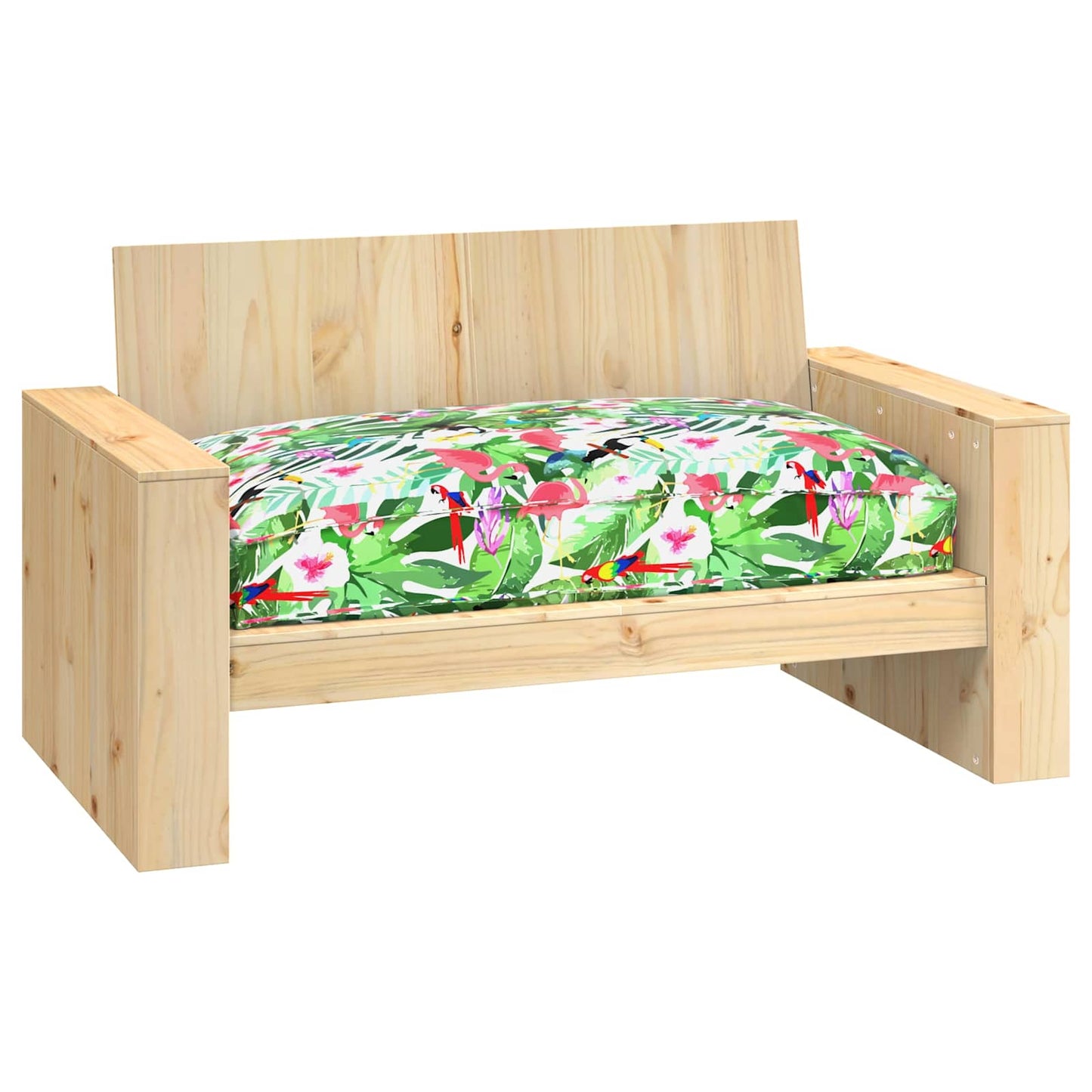 vidaXL Kissen Floral Mehrfarbig 120 x 80 x 12 cm Oxford-Stoff