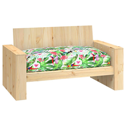 vidaXL Kissen Floral Mehrfarbig 120 x 80 x 12 cm Oxford-Stoff