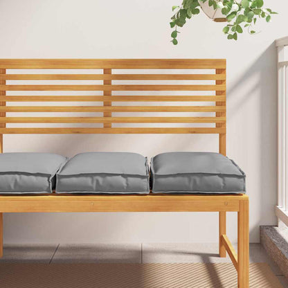 vidaXL Kissen 2 pcs Grau 40 x 40 x 8 cm Oxford-Stoff