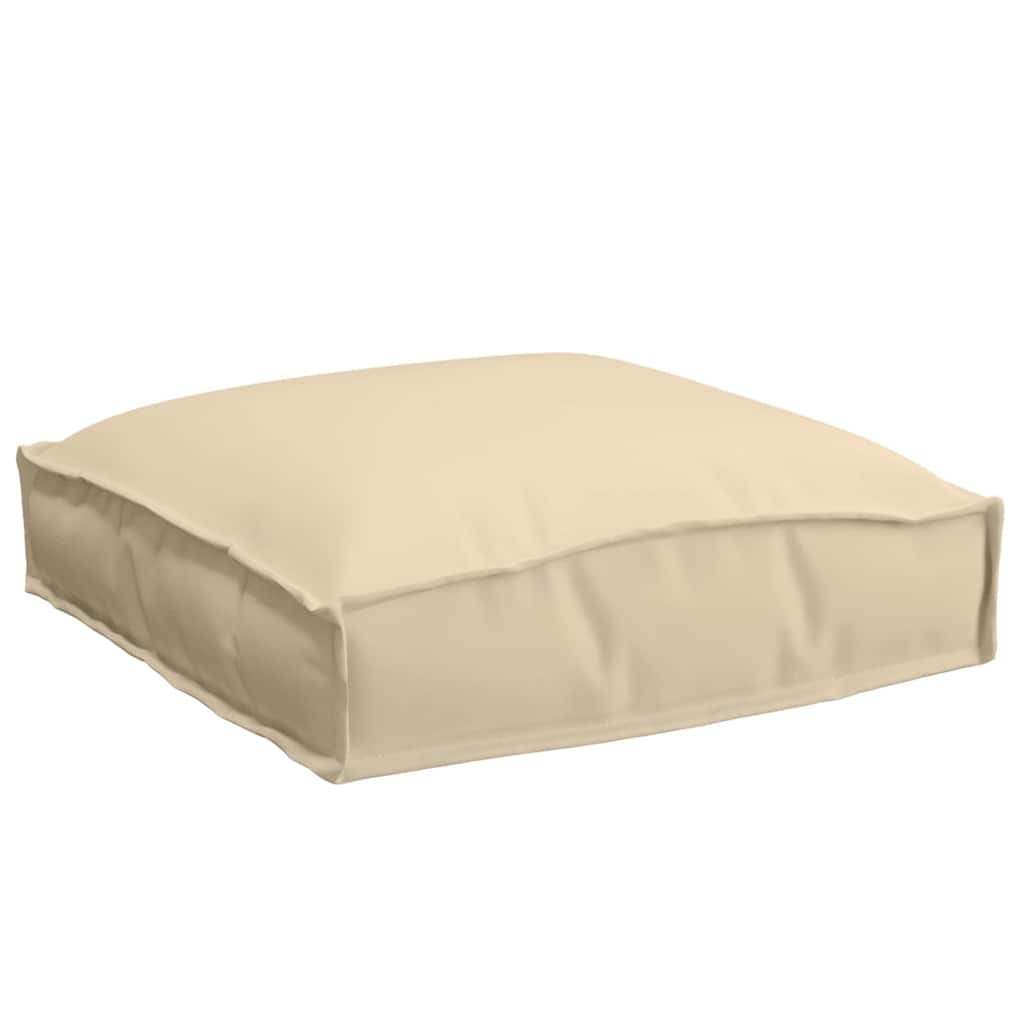 Kissen 2 pcs Beige 40 x 40 x 8 cm Oxford-Stoff