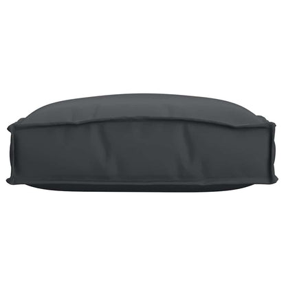 vidaXL Palettkissen für geeigneten Sitz 2 pcs Schwarz 40 x 40 x 8 cm