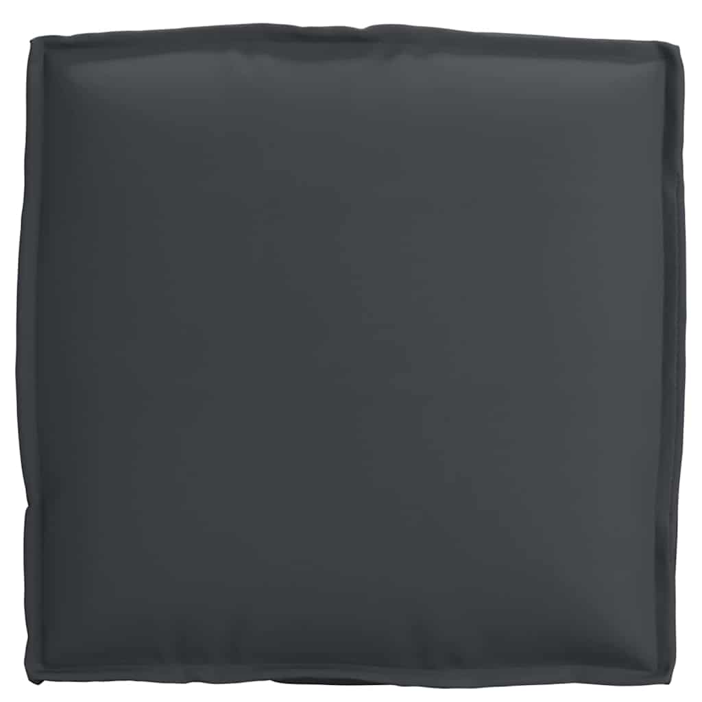 vidaXL Palettkissen für geeigneten Sitz 2 pcs Schwarz 40 x 40 x 8 cm