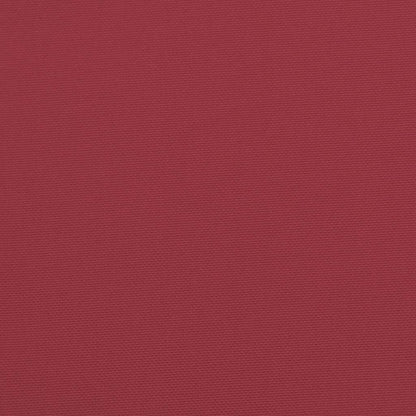 Kissen 2 pcs Weinrot 40 x 40 x 8 cm Oxford-Stoff