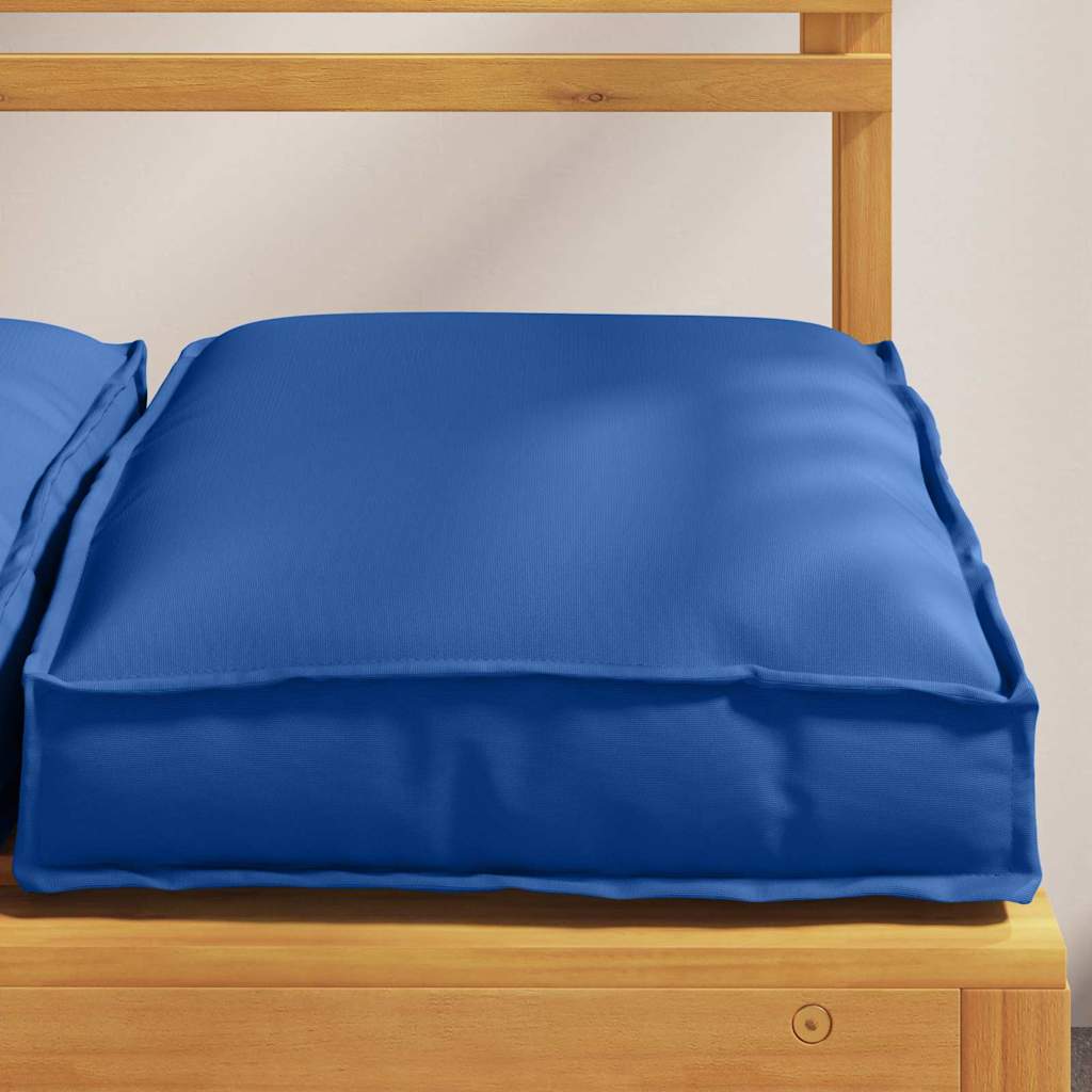 vidaXL Kissen 2 pcs Königsblau 40 x 40 x 8 cm Oxford-Stoff