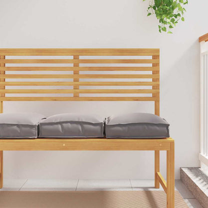 vidaXL Kissen 4 pcs Grau 40 x 40 x 8 cm Oxford-Stoff