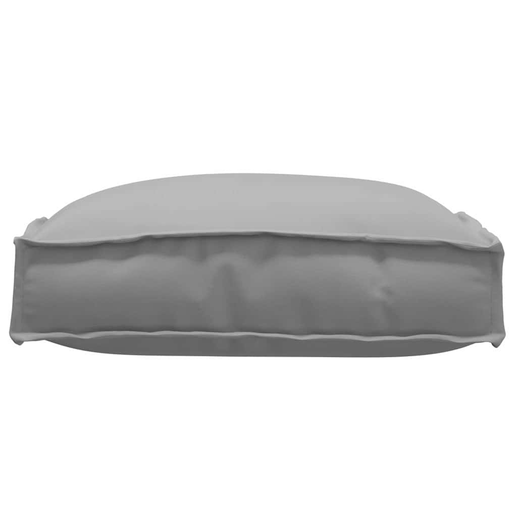 vidaXL Kissen 4 pcs Grau 40 x 40 x 8 cm Oxford-Stoff
