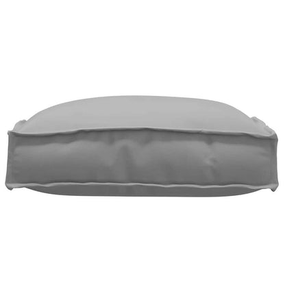 vidaXL Kissen 4 pcs Grau 40 x 40 x 8 cm Oxford-Stoff