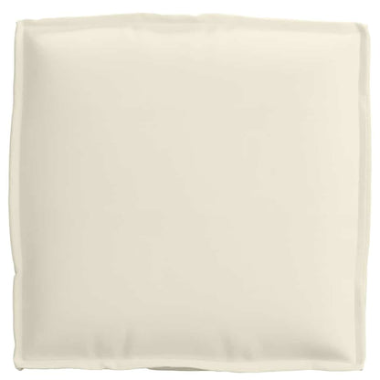 vidaXL Kissen 4 pcs Creme 40 x 40 x 8 cm Oxford-Stoff
