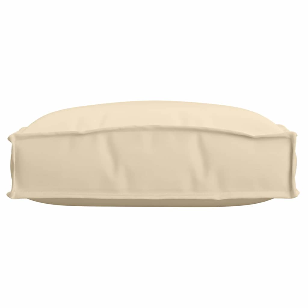 vidaXL Kissen 4 pcs Beige 40 x 40 x 8 cm Oxford-Stoff