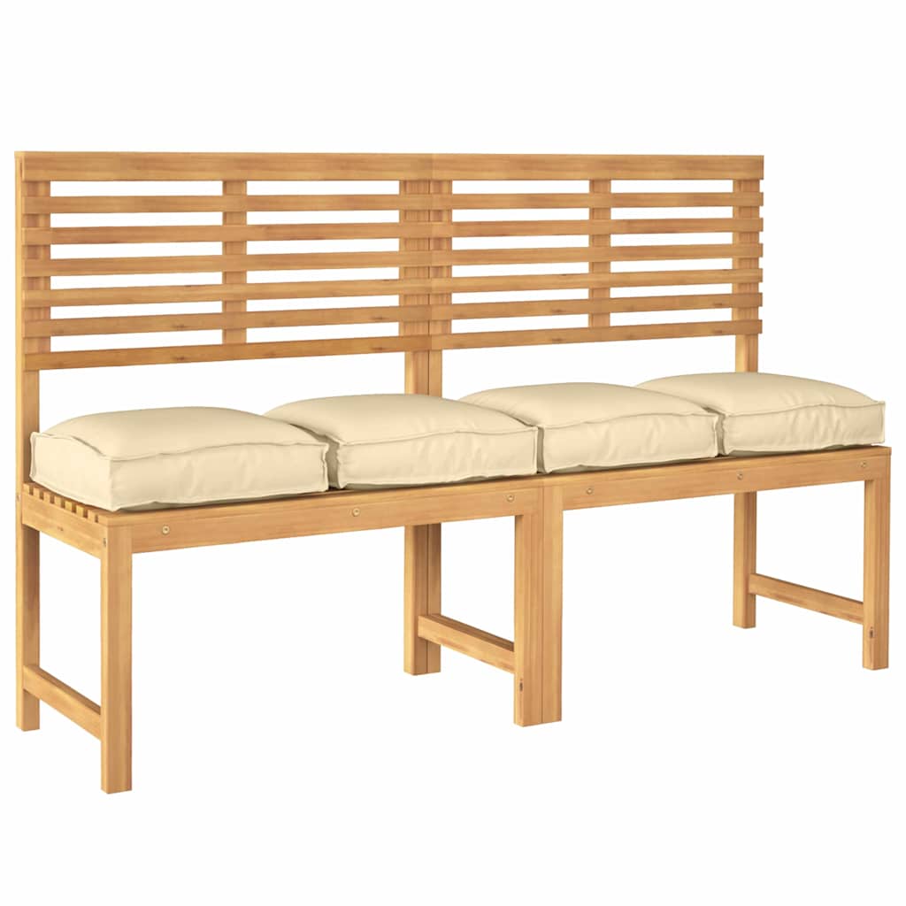 vidaXL Kissen 4 pcs Beige 40 x 40 x 8 cm Oxford-Stoff