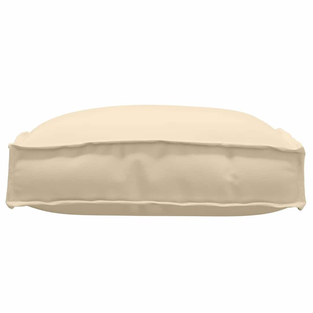 vidaXL Kissen 4 pcs Beige 40 x 40 x 8 cm Oxford-Stoff