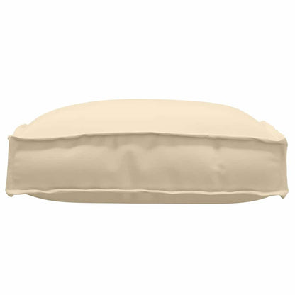 vidaXL Kissen 4 pcs Beige 40 x 40 x 8 cm Oxford-Stoff