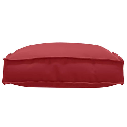 vidaXL Kissen 4 pcs Weinrot 40 x 40 x 8 cm Oxford-Stoff