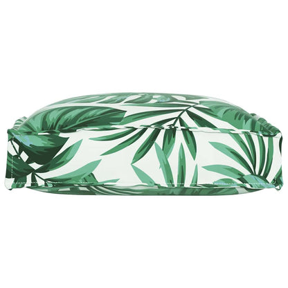 Kissen Blatt 4 pcs Blattmuster 40 x 40 x 8 cm Oxford-Stoff