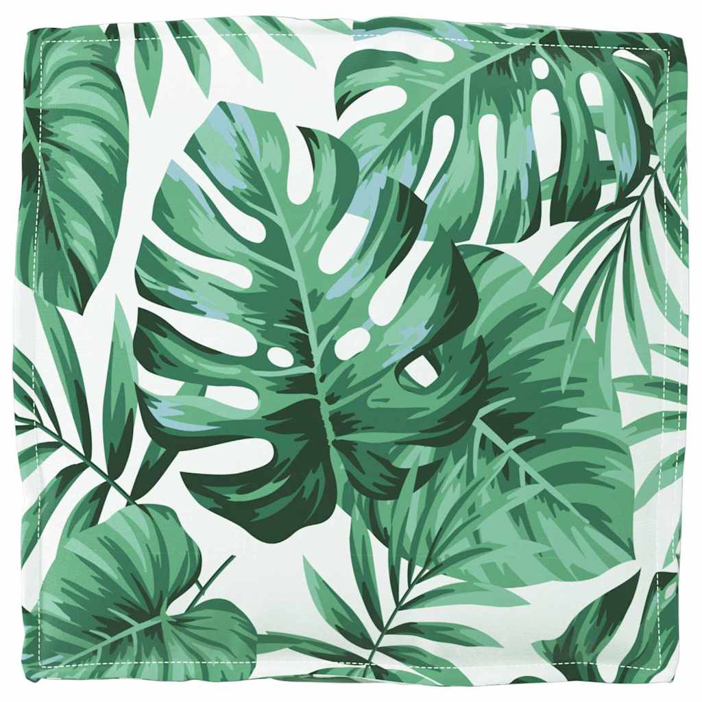 Kissen Blatt 4 pcs Blattmuster 40 x 40 x 8 cm Oxford-Stoff