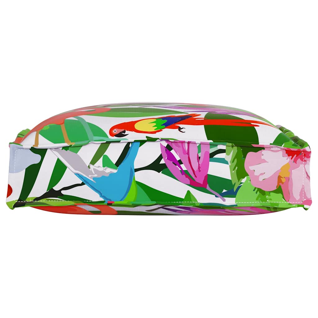 vidaXL Kissen Floral 4 pcs Mehrfarbig 40 x 40 x 8 cm Oxford-Stoff