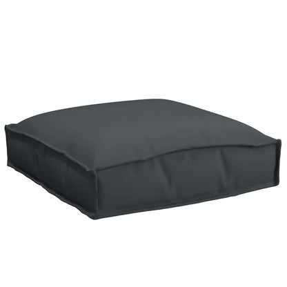 vidaXL Kissen 6 pcs Schwarz 40 x 40 x 8 cm Oxford-Stoff