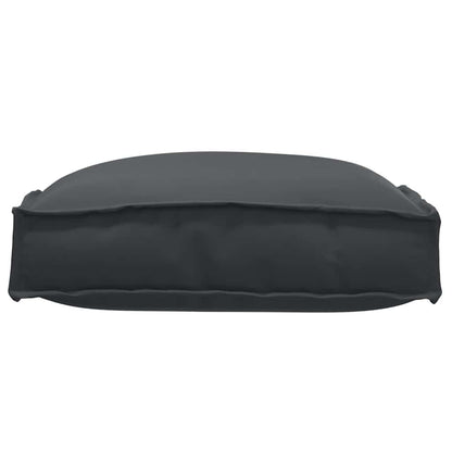 vidaXL Kissen 6 pcs Schwarz 40 x 40 x 8 cm Oxford-Stoff