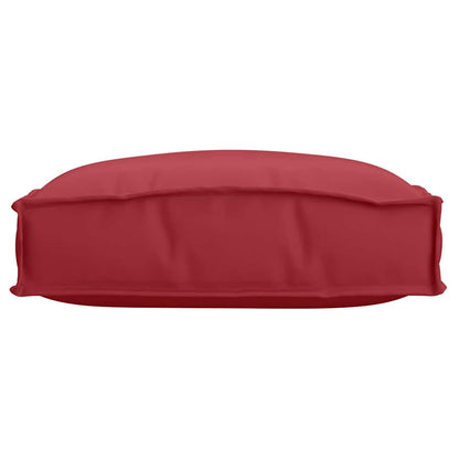 vidaXL Coussins 6 pcs Bordeaux 40 x 40 x 8 cm Tissu Oxford