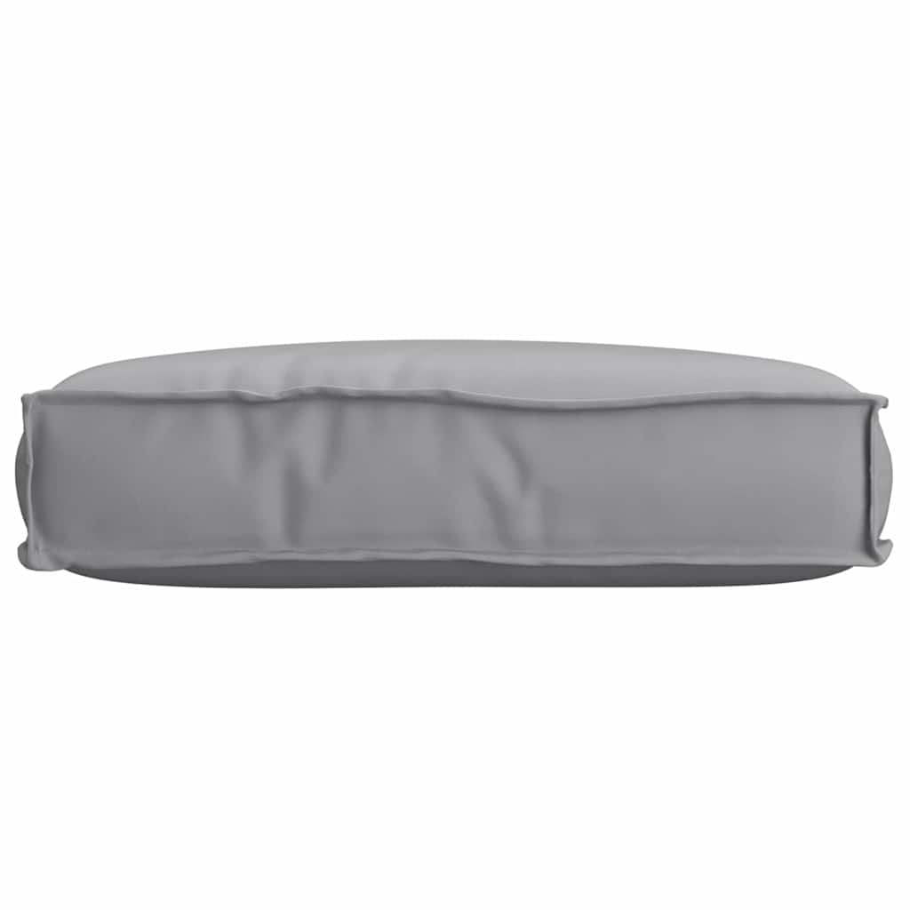 vidaXL Coussin de palette pour assise gris 60 x 40 x 8 cm