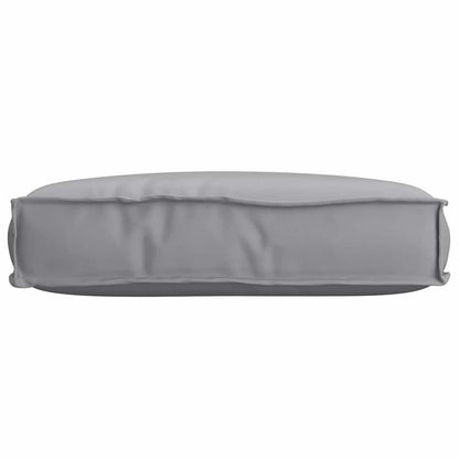 vidaXL Coussin de palette pour assise gris 60 x 40 x 8 cm