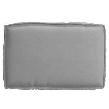 vidaXL Coussin de palette pour assise gris 60 x 40 x 8 cm