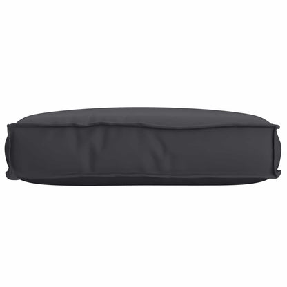 vidaXL Kissen Schwarz 60 x 40 x 8 cm Oxford-Stoff